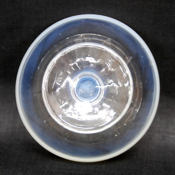 氷コップ 昭和レトロ デッドストック 乳白色（淵の部分