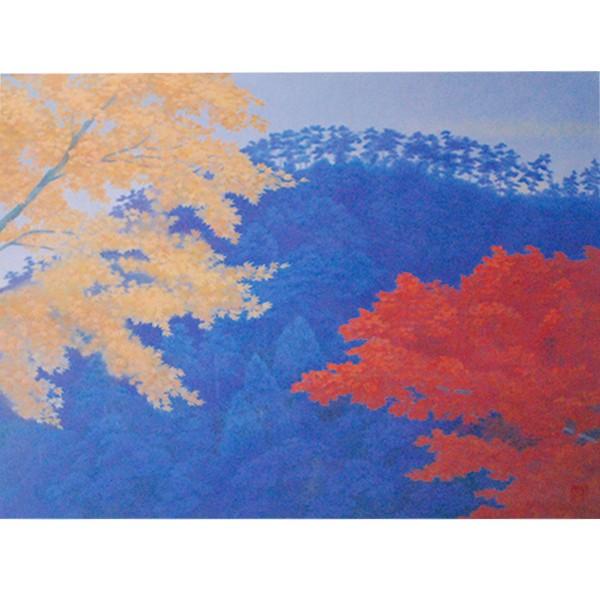 #東山魁夷「慈光」額装作品 東山魁夷「慈光」額装作品