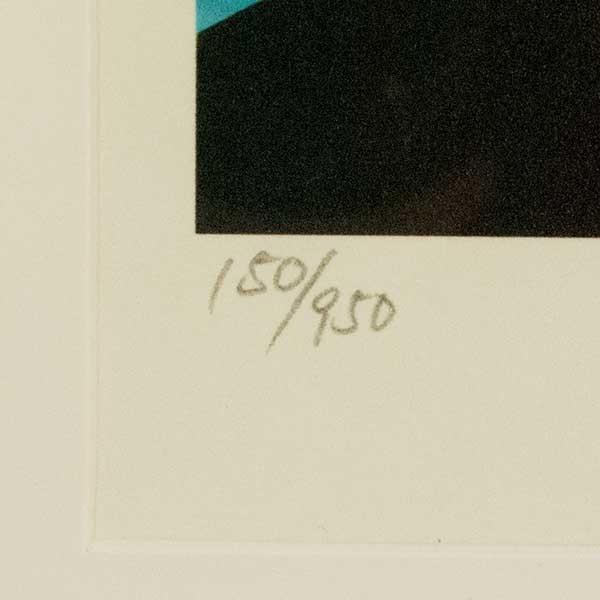 藤城清治 レフグラフ 日本の愛唱歌 8月 椰子の実 : アンティーク慈光