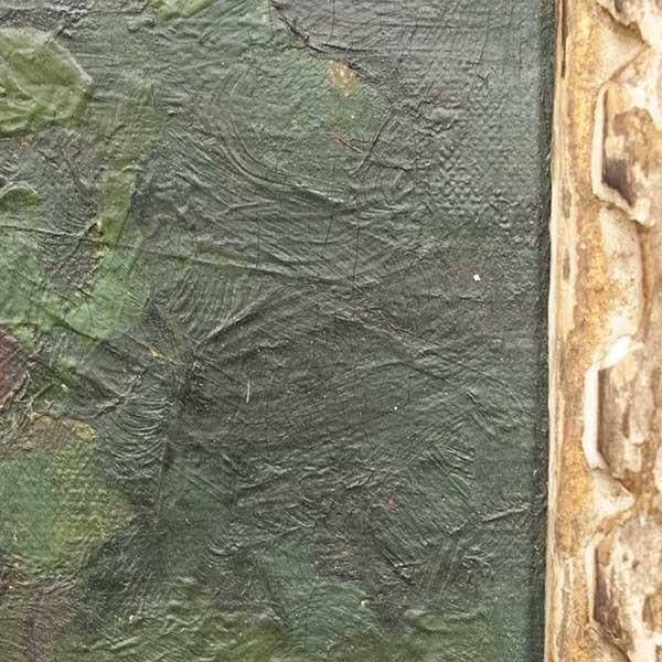 溝口稠　「湖畔秋色」　油彩4号　大正昭和アナキスト前衛画家 |  | 04