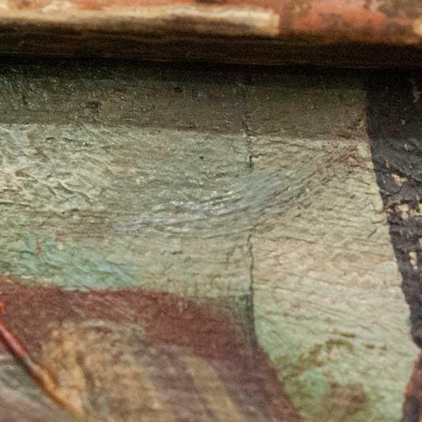 溝口稠　「湖畔秋色」　油彩4号　大正昭和アナキスト前衛画家 |  | 05