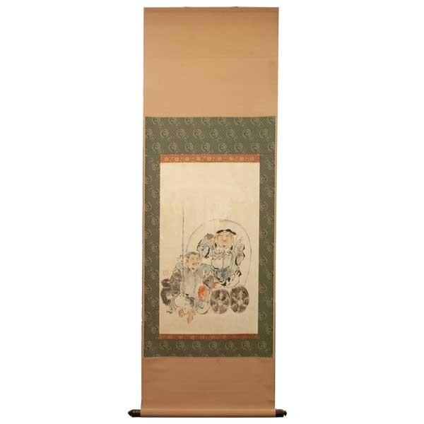 掛け軸 笠井恵堂　恵比寿 えび蔵［箱］37枚＋12袋入: 海老煎餅詰合せ えび蔵｜坂角総本舖