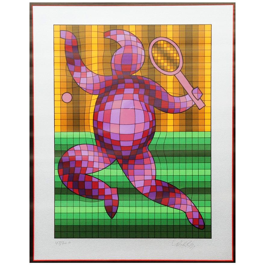 ヴィクトル ヴァザルリ シルクスクリーン Victor Vasarely/ヴィクトル・ヴァザルリ シルクスクリーン ed.50/250
