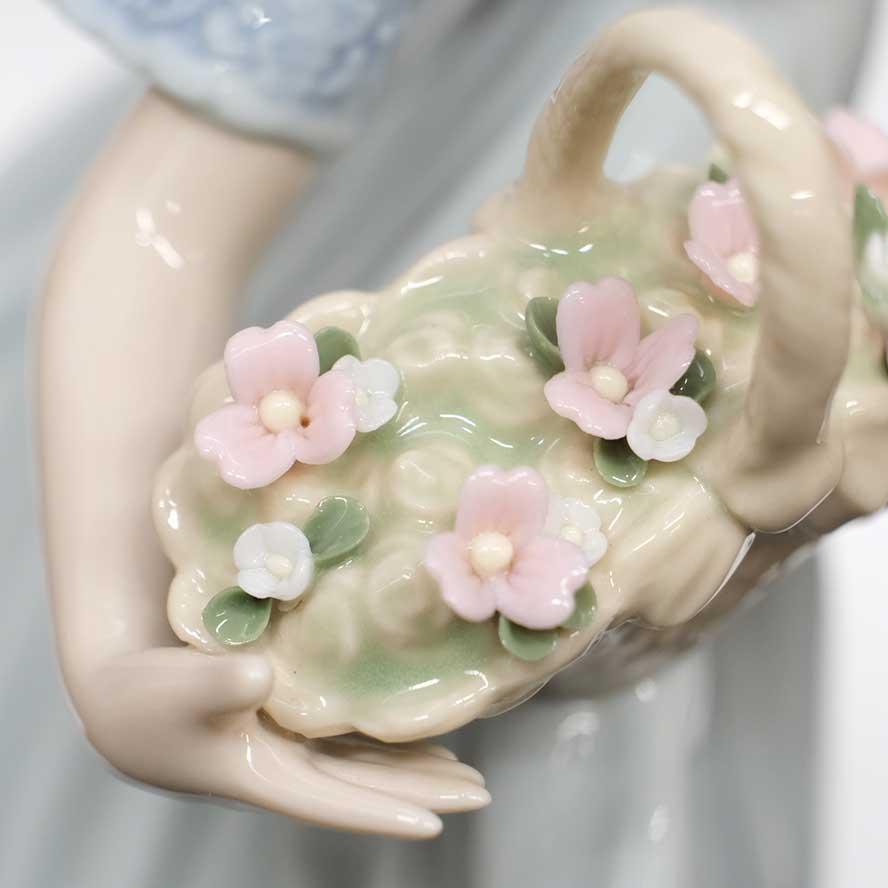 リヤドロ（lladro）DEL JARDIN SPPING ENCHANTMENT 春のお庭にかえって
