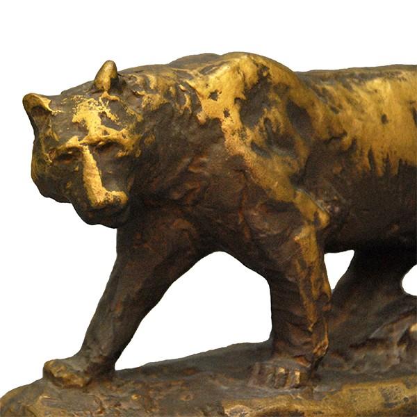 北村西望 干支 寅 「悠々」 ブロンズ像 : アンティーク慈光 - 通販