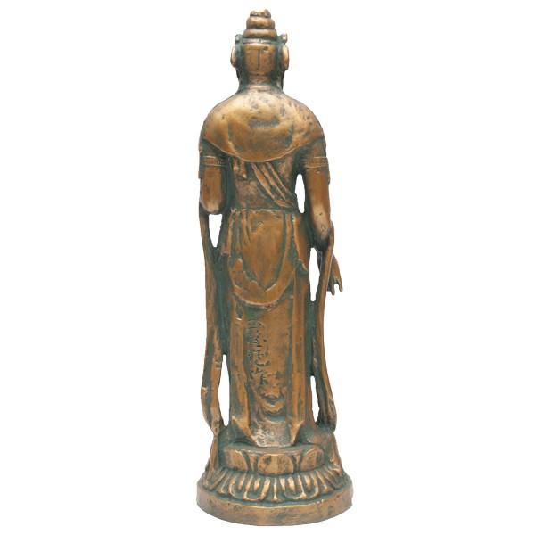 北村西望 「聖世観音菩薩」 ブロンズ像 : アンティーク慈光