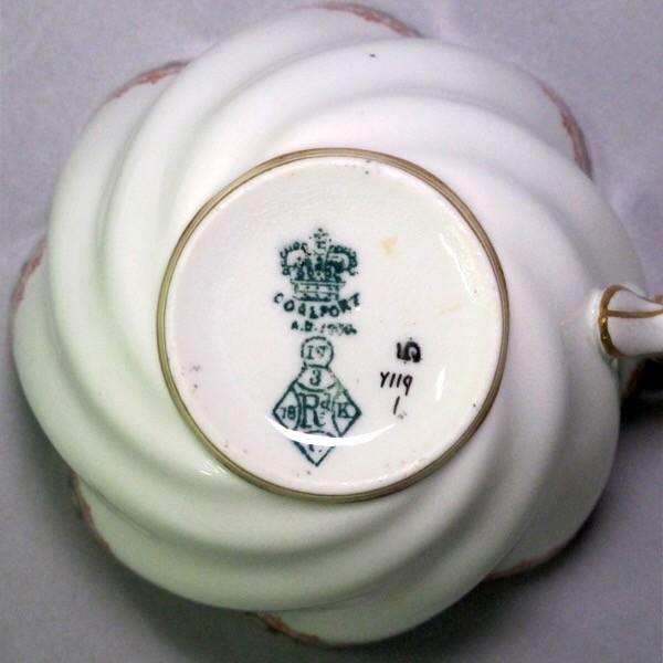 コールポート(coalport) カップ&ソーサー　アンティーク |  | 02