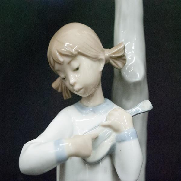 LLADRO（リヤドロ） lladro NAO フィギュリン ランプ : アンティーク
