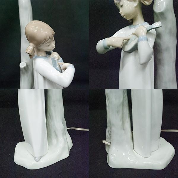 LLADRO（リヤドロ） lladro NAO フィギュリン ランプ : アンティーク