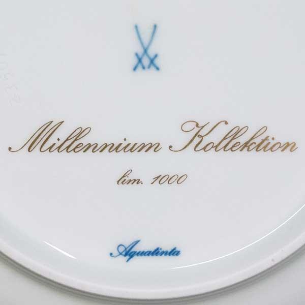 マイセン (Meissen) メモリアルプレート 2000 : アンティーク慈光