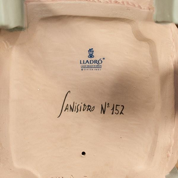 LLADRO（リヤドロ） 椅子に座る男と女像 SAN ISIDRO : アンティーク