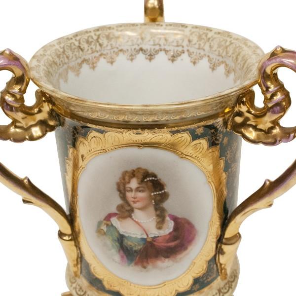 アンティーク　ロイヤルヴィエナ　肖像画　フラワーベース |  | 05