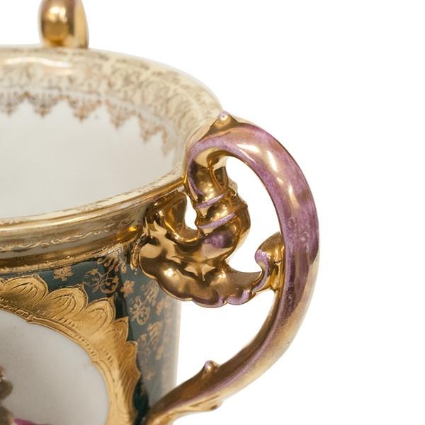 アンティーク　ロイヤルヴィエナ　肖像画　フラワーベース |  | 08