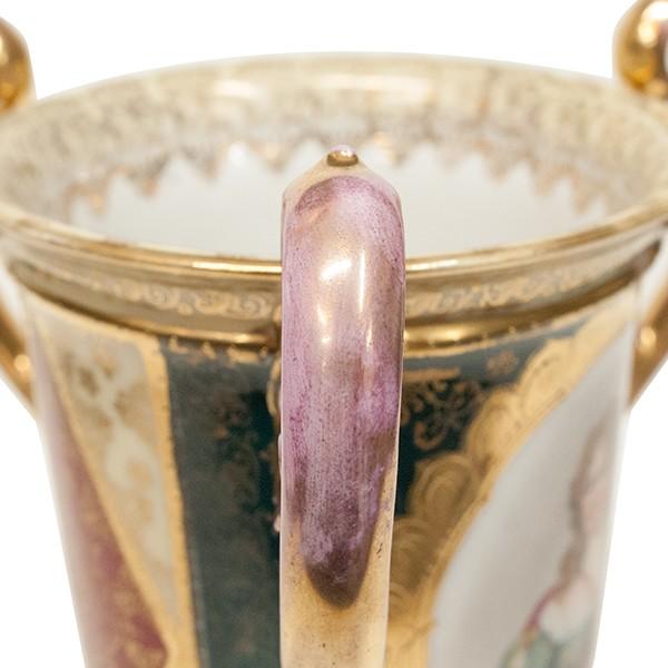 アンティーク　ロイヤルヴィエナ　肖像画　フラワーベース |  | 09