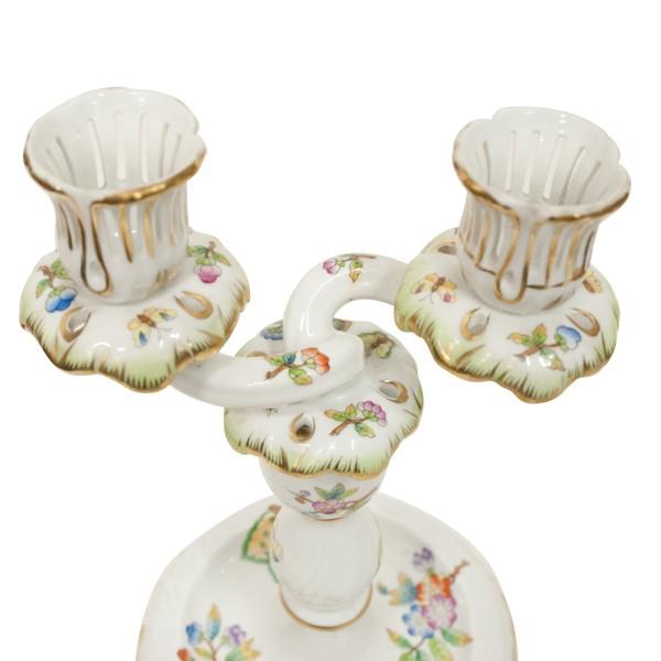 ヘレンド ヴィクトリアブーケ キャンドルスタンド キャンドル スタンド