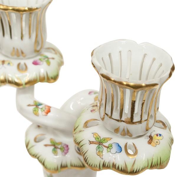 ヘレンド　ヴィクトリアブーケ キャンドルスタンド | ヘレンド | 04