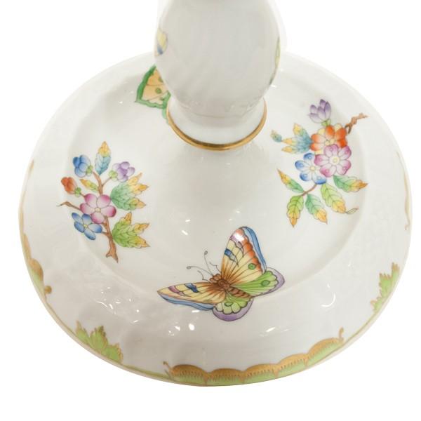 ヘレンド（HEREND） ヴィクトリアブーケ キャンドルスタンド