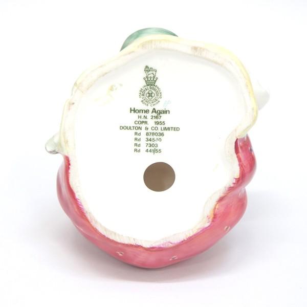 ロイヤルドルトン  Again Royal Doulton ロイヤルドルトン フィギュリン 「Home Again」 英国製