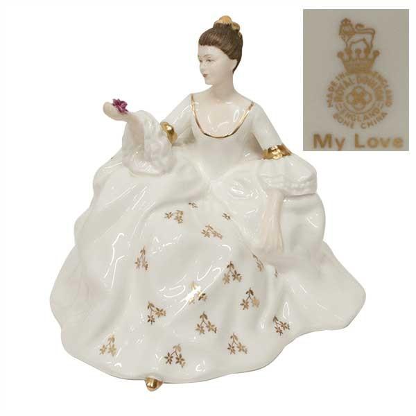Royal Doulton ロイヤルドルトン フィギュリン 「MY LOVE」 : t 