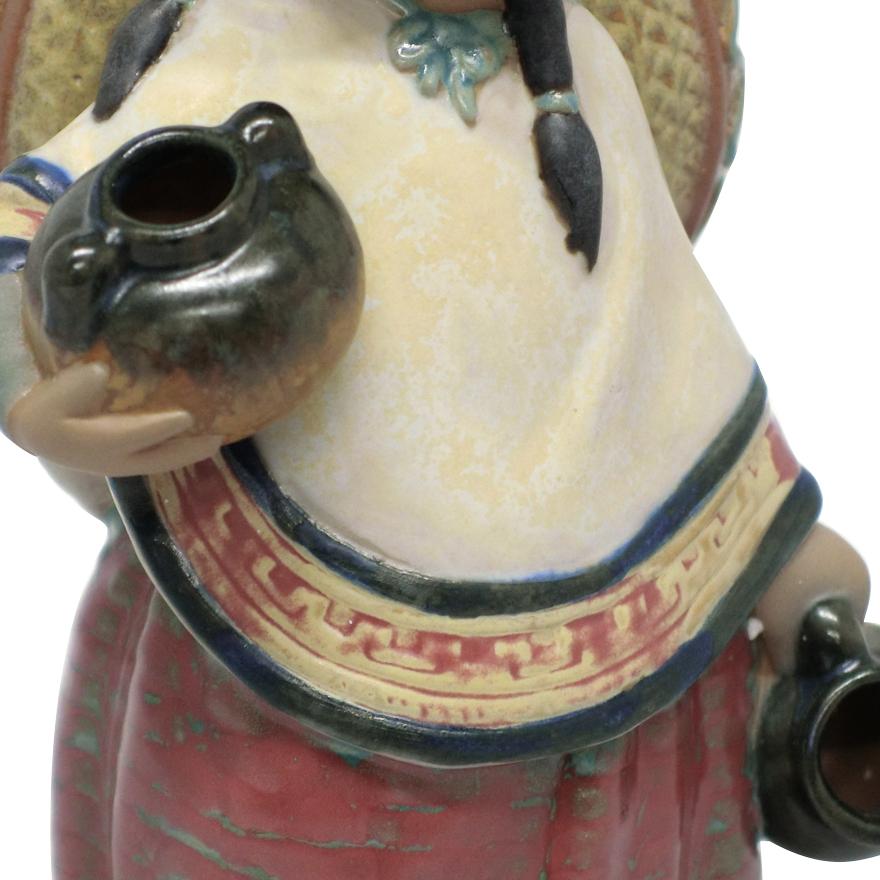 リヤドロ（lladro） 「PEPITA WITH HAT」　 12140　グレス　フィギュリン　箱付き　t-106｜antiquesjikoh｜06