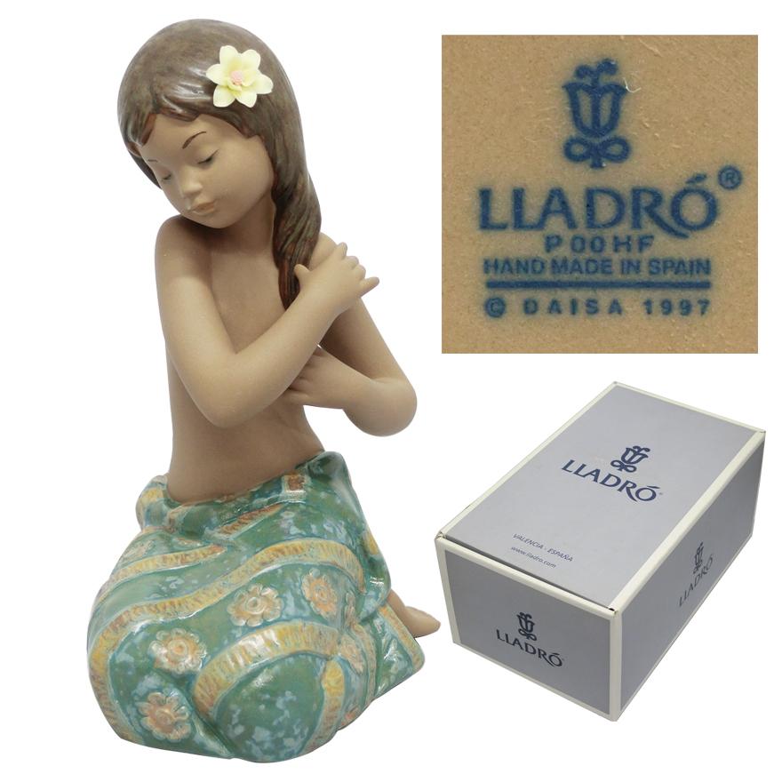 リヤドロ（lladro） 「PACIFIC JEWEL」　010.12383　グレス　フィギュリン　箱付き　t-109｜antiquesjikoh