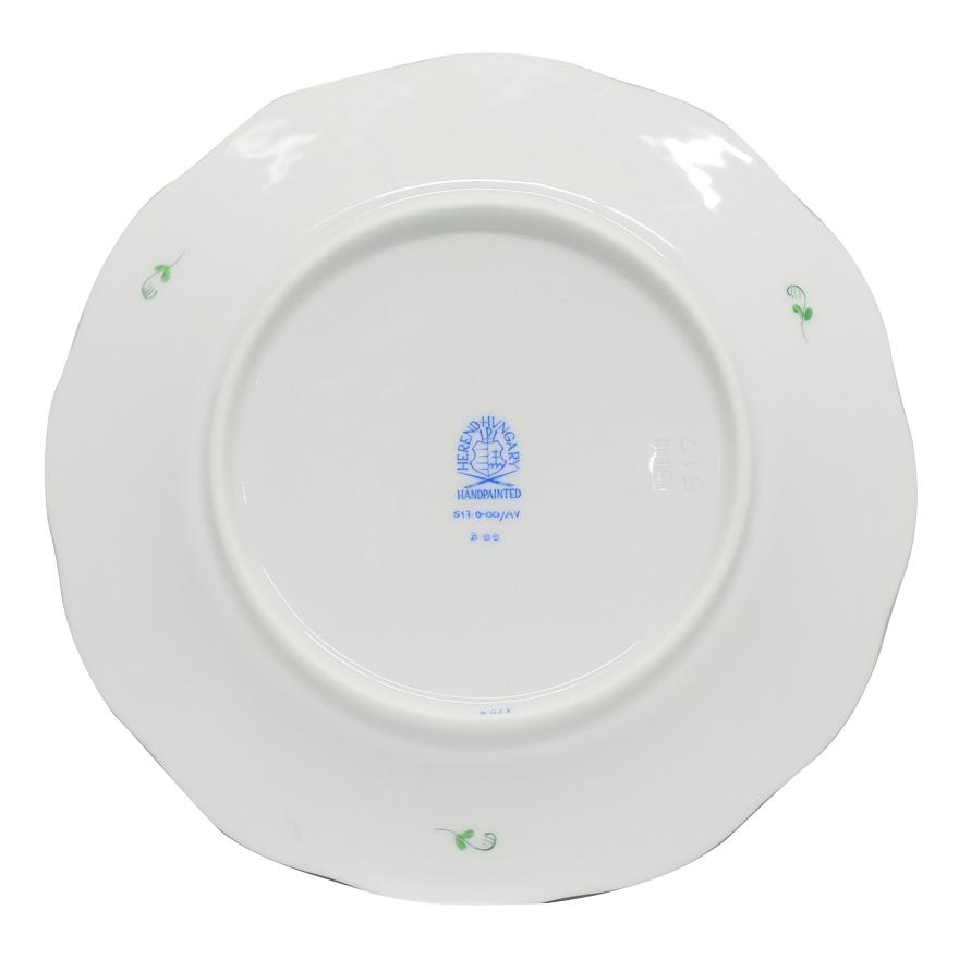 ヘレンド Herend グリーン 皿 プレート 19cm t-121 : アンティーク慈光
