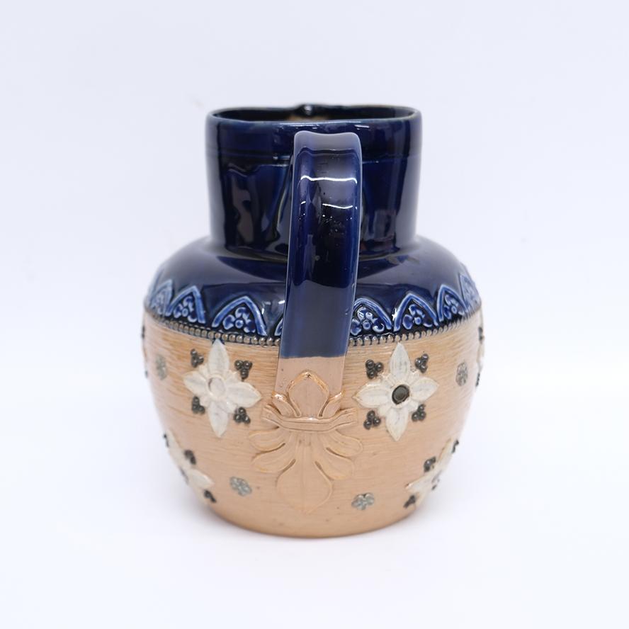 Royal Doulton ロイヤルドルトン ランベス窯 蓋付ピッチャー t-186