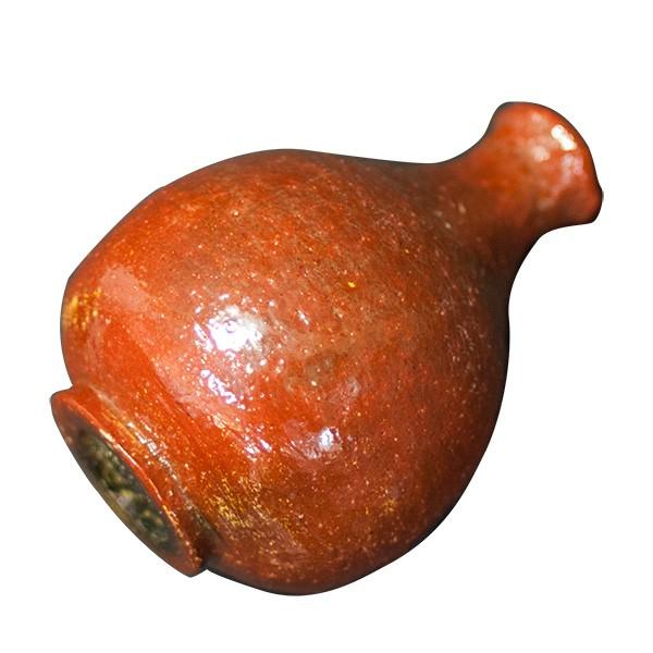 本阿弥光隆　赤　徳利　本阿弥窯 |  | 03