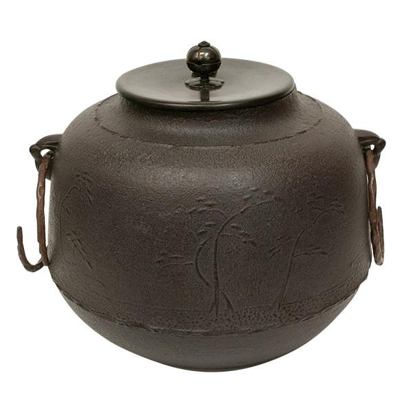 高橋敬典 真形釜 浜松地紋 茶釜 茶道具 : アンティーク慈光 - 通販
