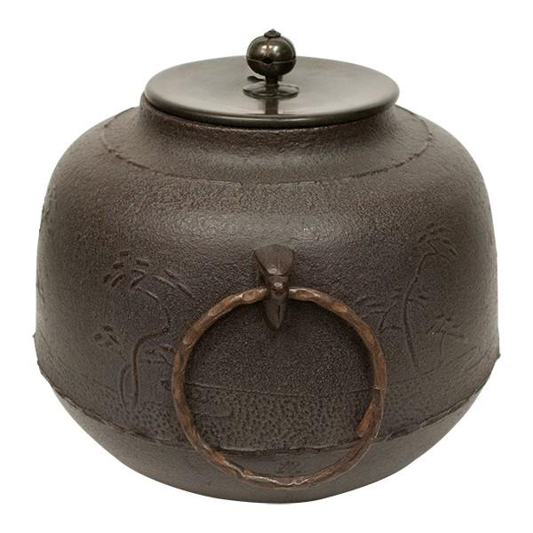 高橋敬典 真形釜 浜松地紋 茶釜 茶道具 : アンティーク慈光 - 通販