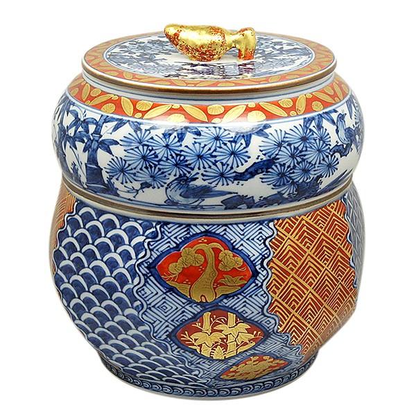 最終値下げ茶道具　祥瑞皆具　京焼　勝見永泉作　 美品　共箱 祥瑞帯松竹梅皆具 林淡幽 作