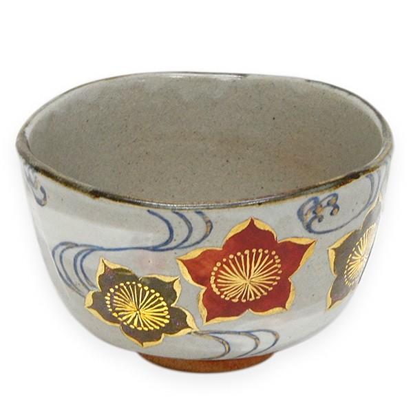 茶道具 16代永楽善五郎(即善)乾山写秋草茶碗 未使用.超美品 茶道具 16代永楽善五郎(即善)乾山写秋草茶碗 未使用.超美