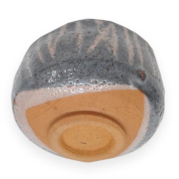 鼠志野茶碗 小三郎造 桔梗屋窯 銘 時雨 書付 橋本紹尚 : アンティーク