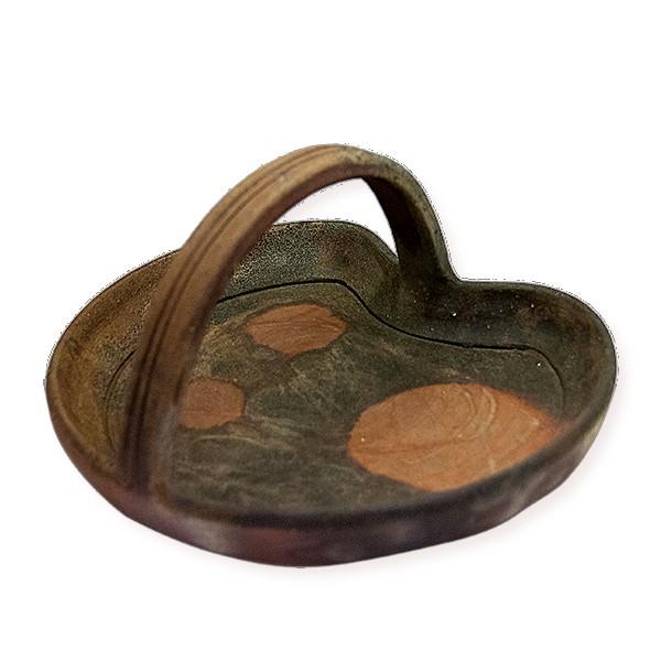 佐藤圭秀 備前焼 手付菓子器 共箱 : アンティーク慈光 - 通販 - Yahoo