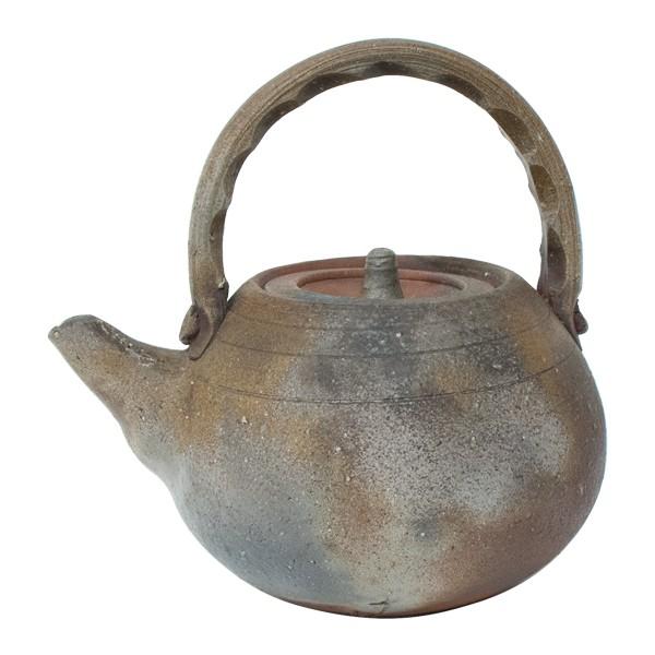 正宗悟　備前焼 土瓶　共箱 |  | 01