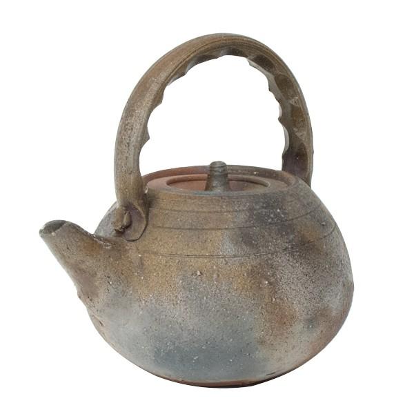 正宗悟　備前焼 土瓶　共箱 |  | 02