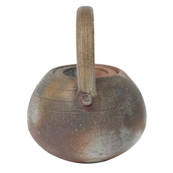 正宗悟　備前焼 土瓶　共箱 |  | 03