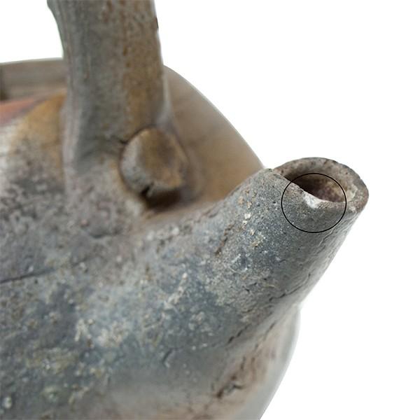 正宗悟　備前焼 土瓶　共箱 |  | 06