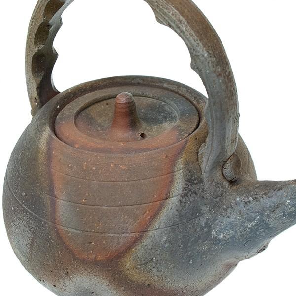 正宗悟　備前焼 土瓶　共箱 |  | 07