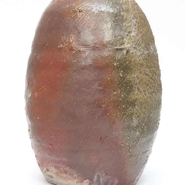 小西陶蔵 備前 徳利 酒器 【木彫】 共箱