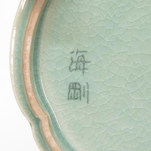 高麗青磁 蓮 香炉 柳海剛 共箱 : アンティーク慈光 - 通販 - Yahoo