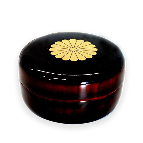 松井 竹美　菊紋蒔絵　松平棗　ｙ-173 |  | 01