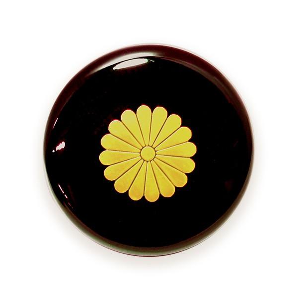 松井 竹美　菊紋蒔絵　松平棗　ｙ-173 |  | 02