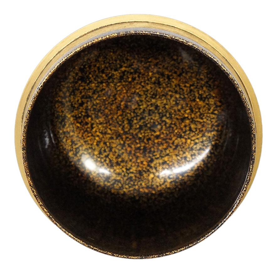 ⭐︎茶3 哲山作　蒔絵大棗　共箱　高さ7㎝ 東Y7-0716② 遠山蒔絵 大棗 共箱 y-240 : アンティーク慈光 - 通販 - Yahoo