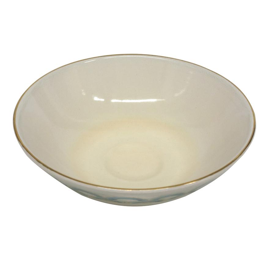 平安 桐凰造 仁清写青波文 茶碗 　茶道具　共箱　y-268 |  | 03