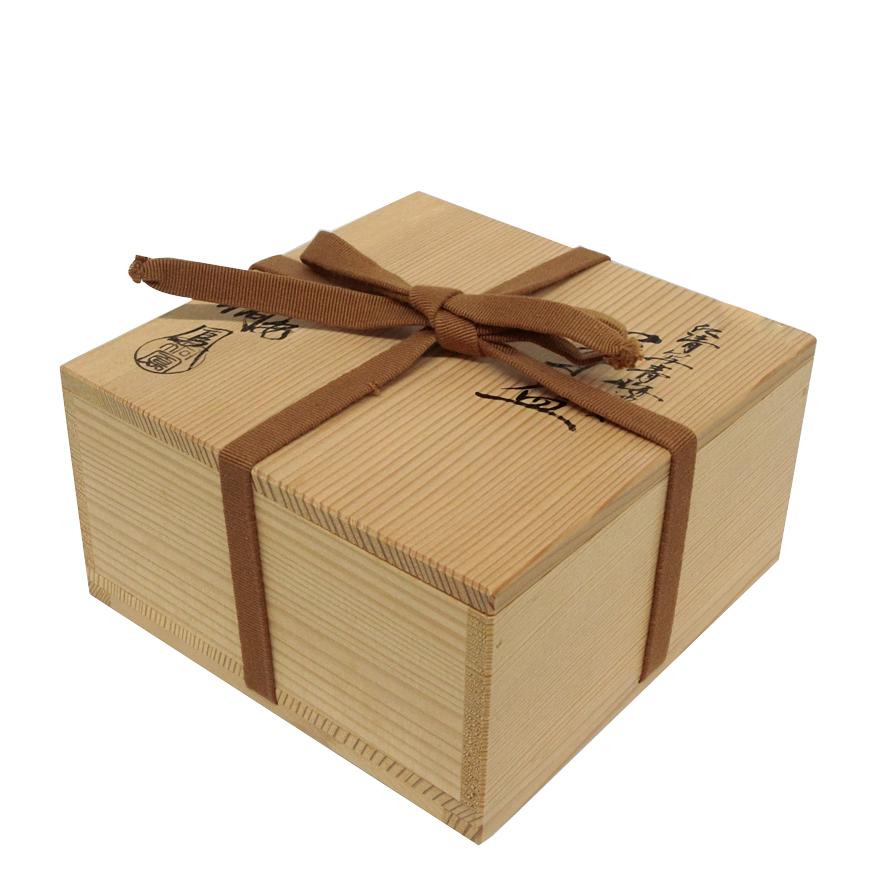 平安 桐凰造 仁清写青波文 茶碗 　茶道具　共箱　y-268 |  | 08