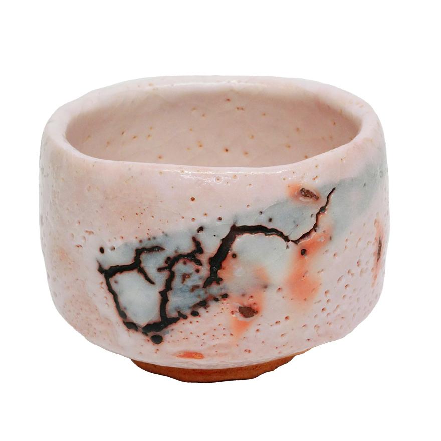 人間国宝 加藤考造 志野 茶碗／共箱 共布 人間国宝 加藤孝造の志野茶碗を、ヤフーショッピングで販売して