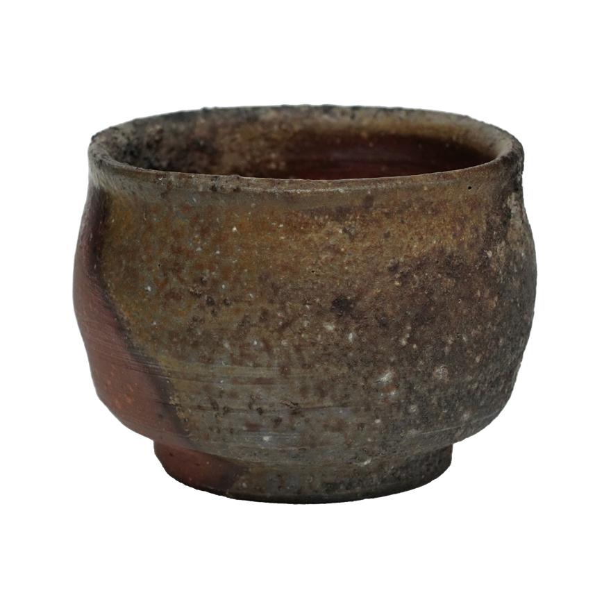小西陶蔵　備前　ぐい呑　酒器　共箱　y-341 【巻物】