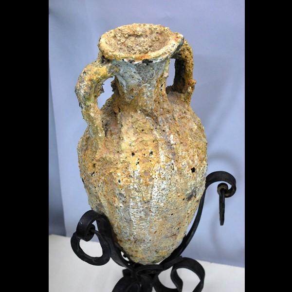★W0604★古代石 （238）古代　印章石　オリエント神話　出土品 古代オリエント文明 海底出土品 壺 : アンティーク慈光 - 通販