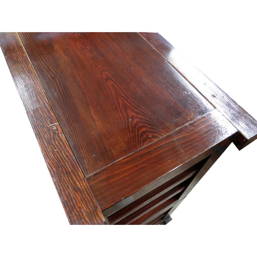 水屋箪笥　近江面取格子 　欅材　z-055 |  | 04